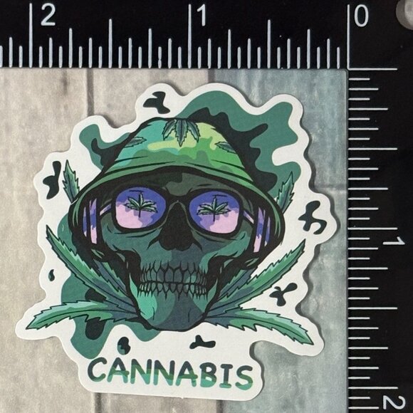 🌀10/$10🌀 Psychedelic 420 Reusable Waterproof Vinyl Sticker Decal - Picture 1 of 1